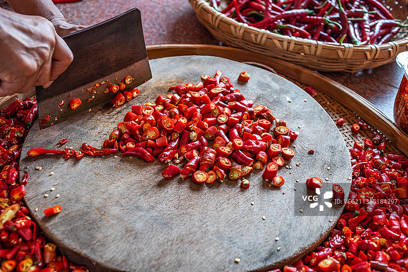 湖南美食剁辣椒酱图片素材