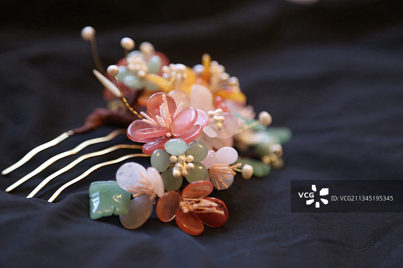 中国古代古风发簪图片素材