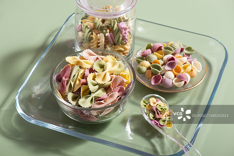 蔬菜面 蝴蝶面 面片图片素材