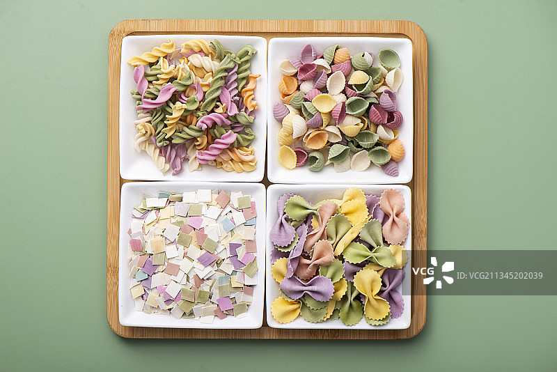 蔬菜面 蝴蝶面 面片图片素材