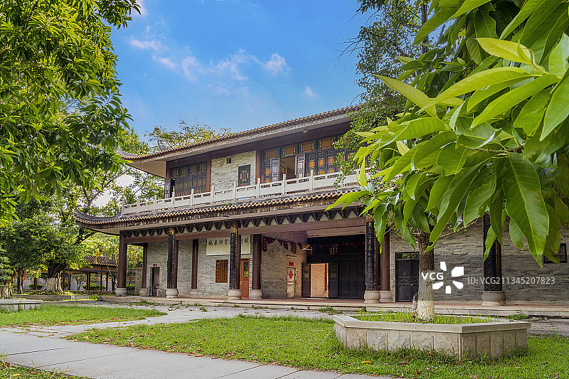 佛山碧江民乐公园书画院图片素材