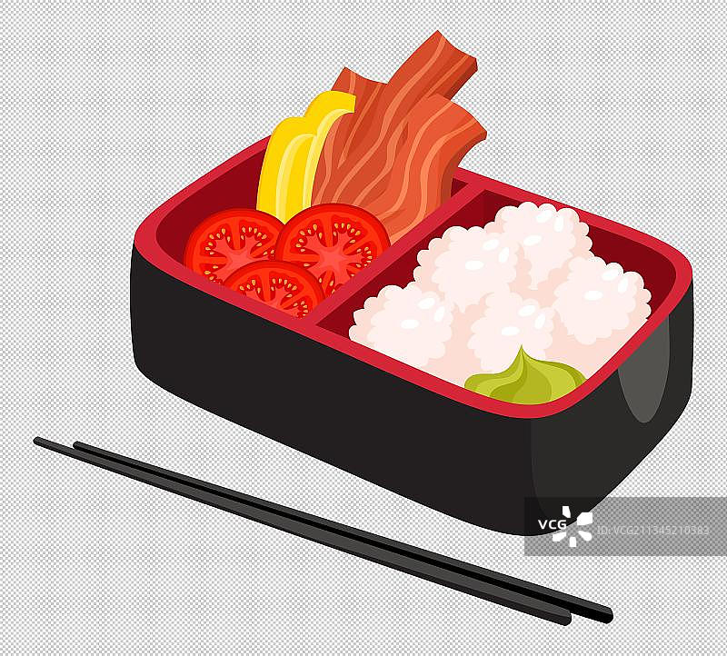 美味快餐手绘插画图片素材