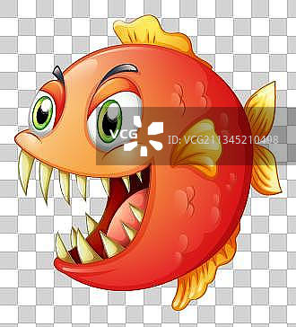 恐怖深海鱼免抠图图片素材