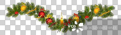 圣诞节装饰用品元素图片素材