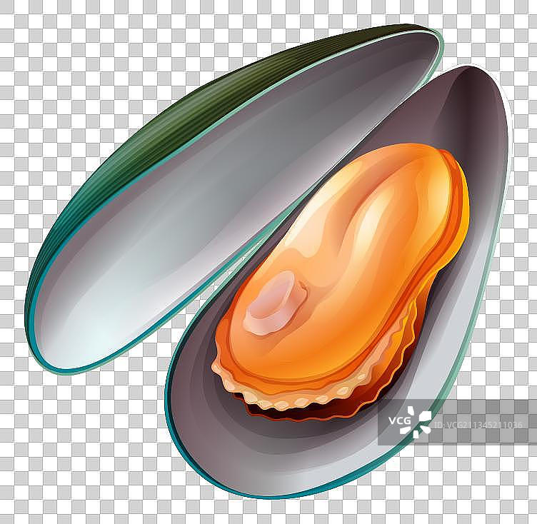 卡通生蚝图片素材