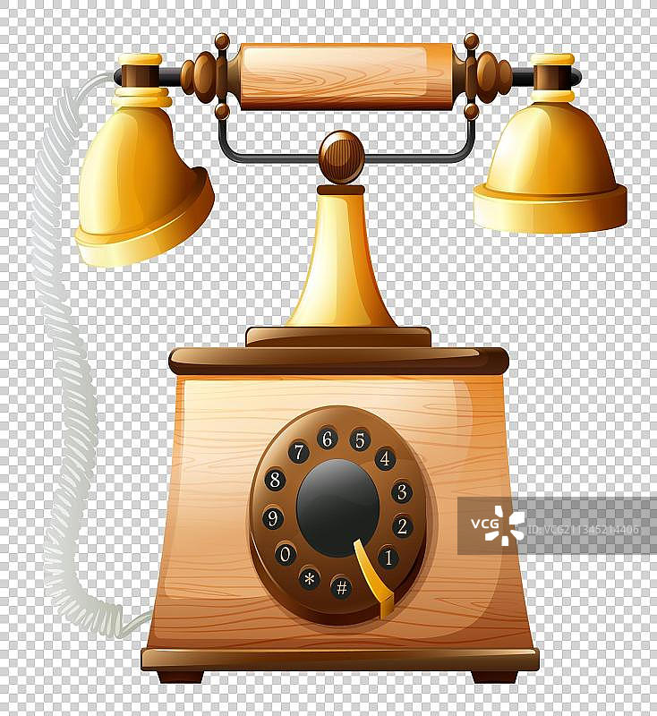 老式手摇电话图片素材