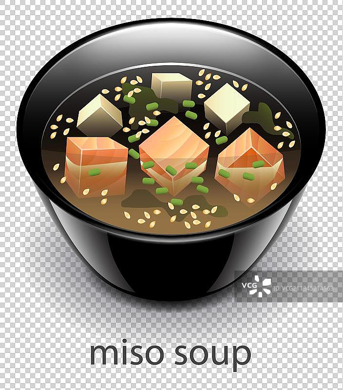 海鲜味噌汤图片素材