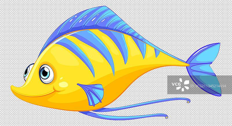 手绘可爱小鱼图片素材