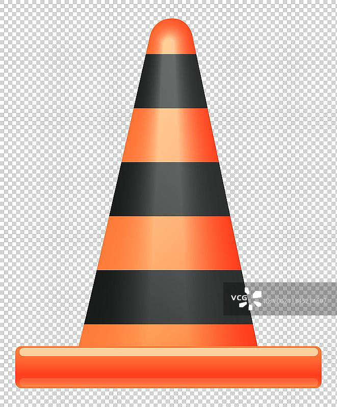 消防安全警示桩图片素材