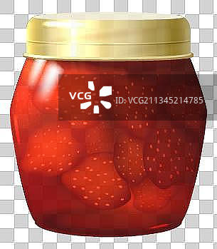 酿草莓酒图片素材