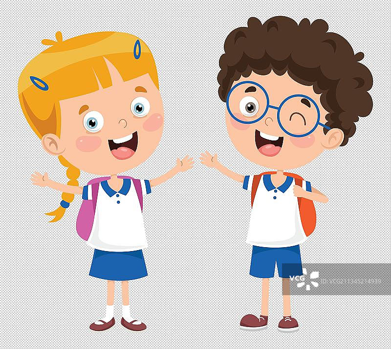 同学卡通高清png免抠元素图片素材