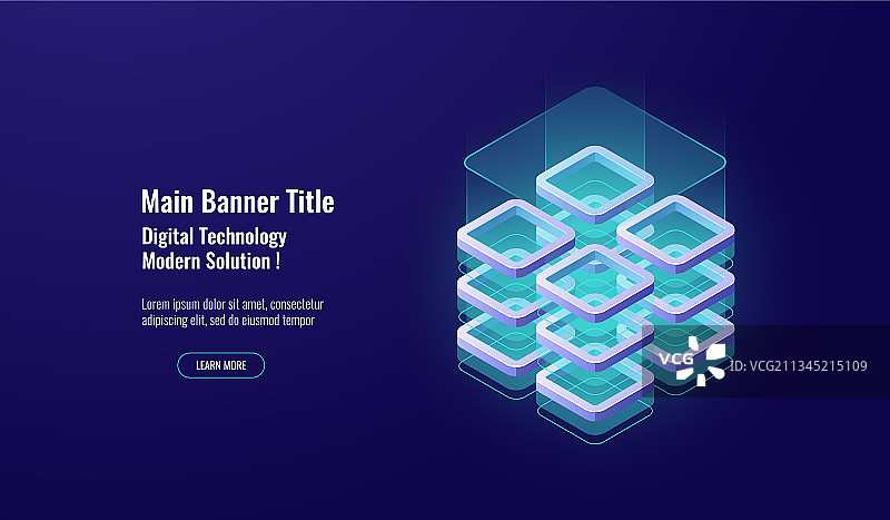 大数据处理数据安全概念图片素材