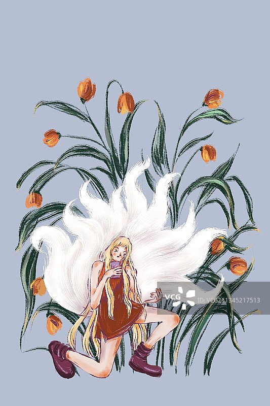 九尾狐图片素材