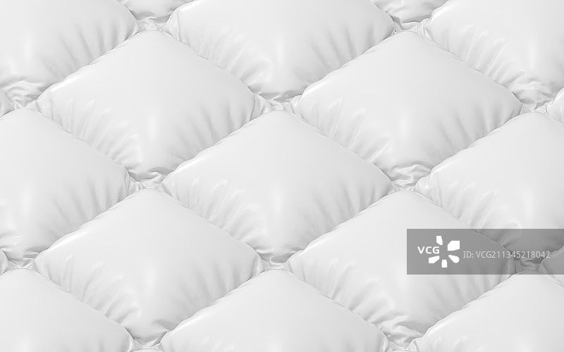 充气气垫背景 3D渲染图片素材