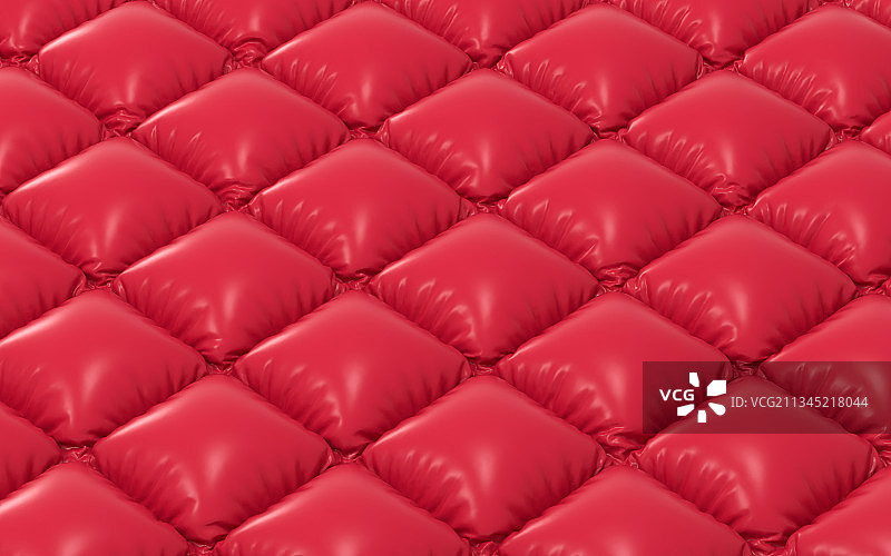 充气气垫背景 3D渲染图片素材