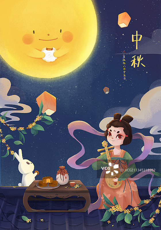 中秋节图片素材