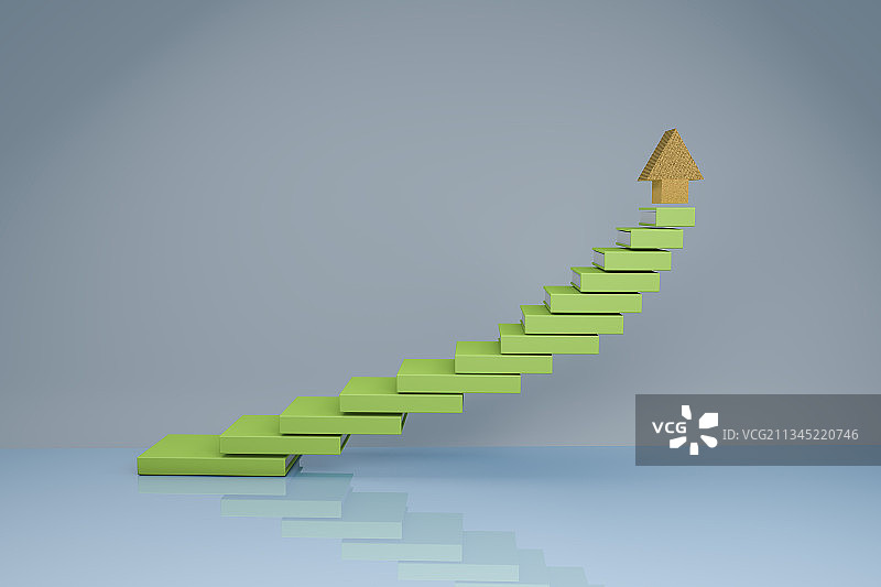 3d渲染的书本台阶图片素材