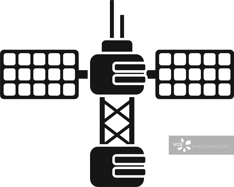 面板，空间站图标，简约卫星图片素材