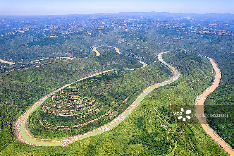 泾河乾坤湾图片素材