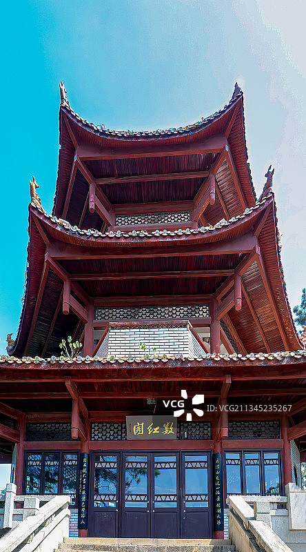 长沙南郊公园美丽风光图片素材