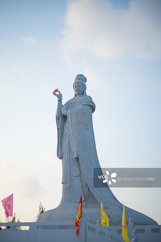 海上和平女神 湄洲岛 妈祖图片素材