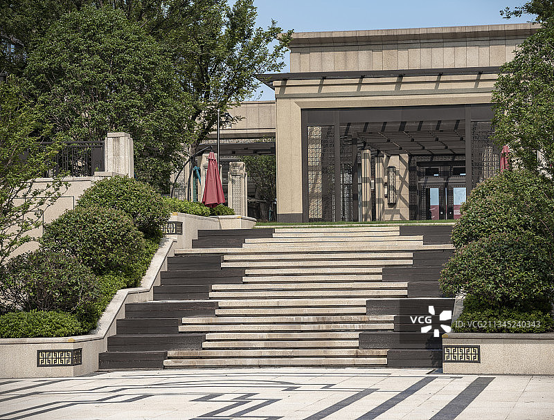 房地产，住宅建筑，景观设计，航拍图片素材