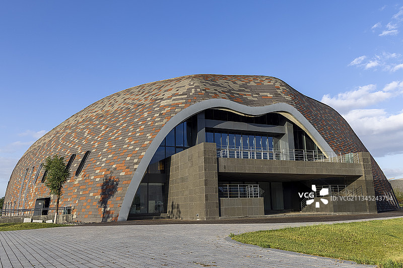 20210824中国 山西省 大同市 城市建筑风光图片素材