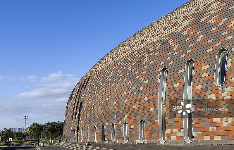 20210824中国 山西省 大同市 城市建筑风光图片素材