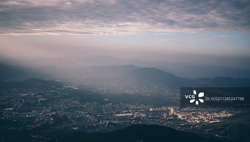 泉州市洛江区马甲镇仙公山壮丽风光图片素材