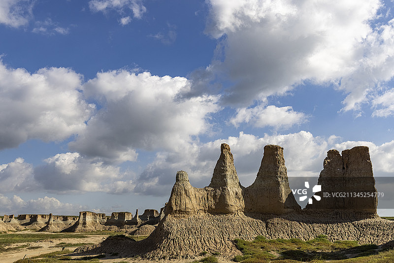 20210824中国 山西省 大同市 土林风景区图片素材