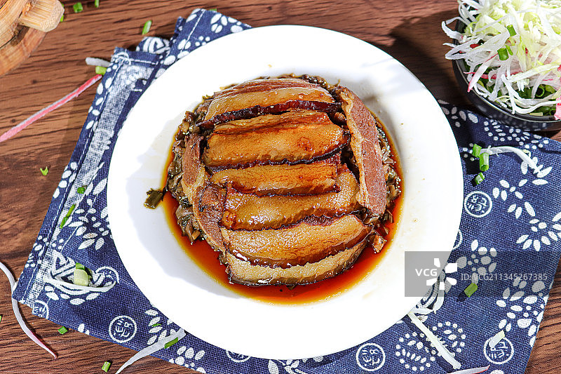 梅菜扣肉图片素材