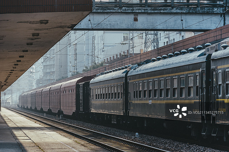 绿皮火车图片素材