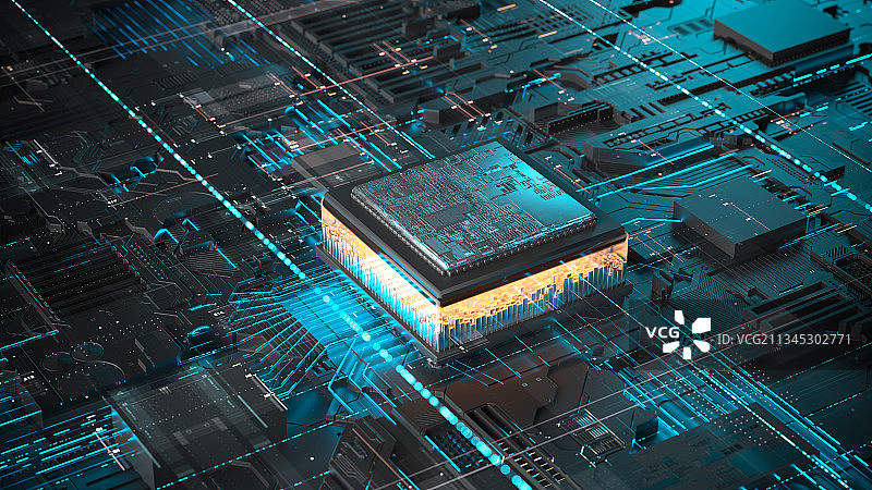 科技芯片图片素材