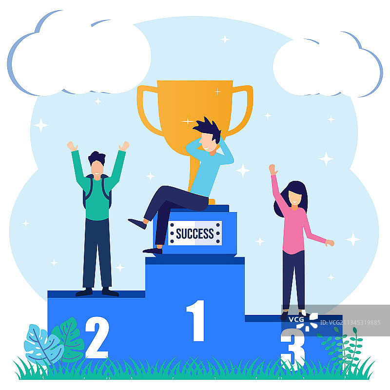 最佳员工卡通人物图案图片素材