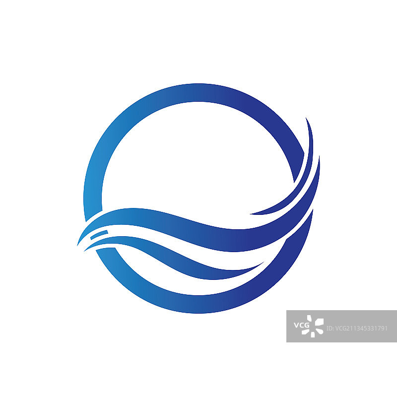 水波图标图片素材