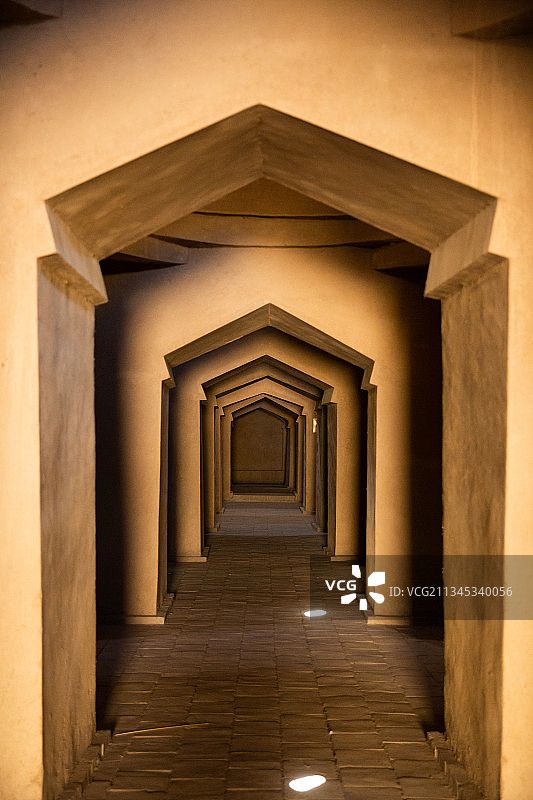 新疆吐鲁番地区苏公塔景区风光图片素材