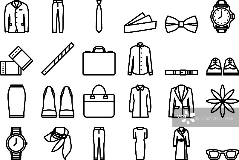 衣服图标设置图片素材