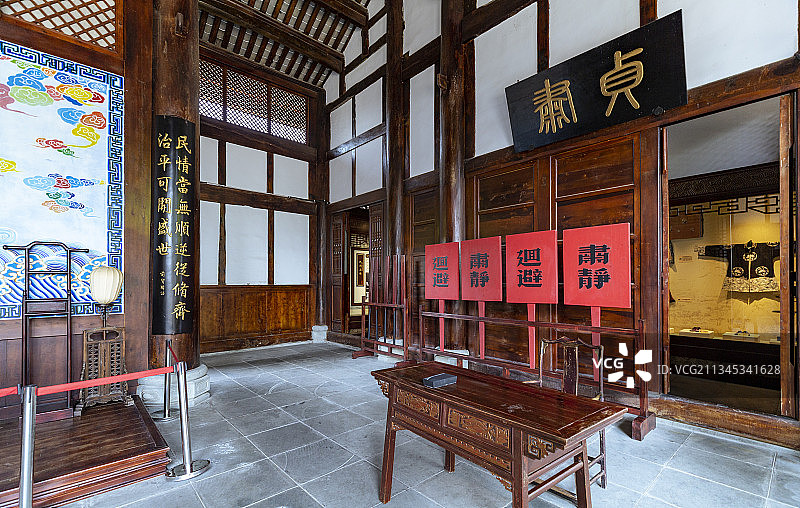 中国四大古城之一阆中古城图片素材