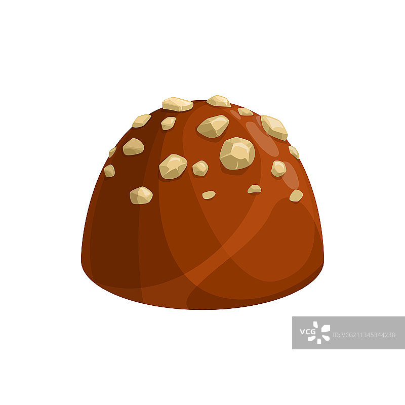 含坚果碎的糖果甜点图片素材