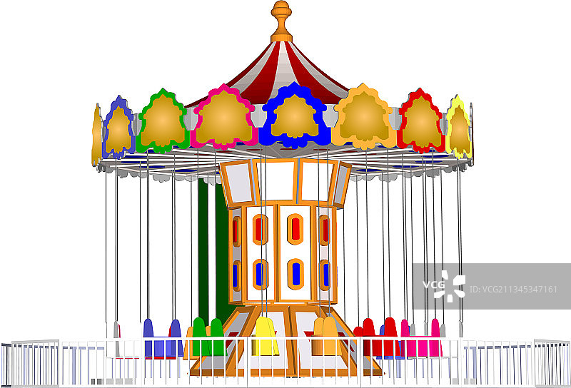 全景主题公园图片素材