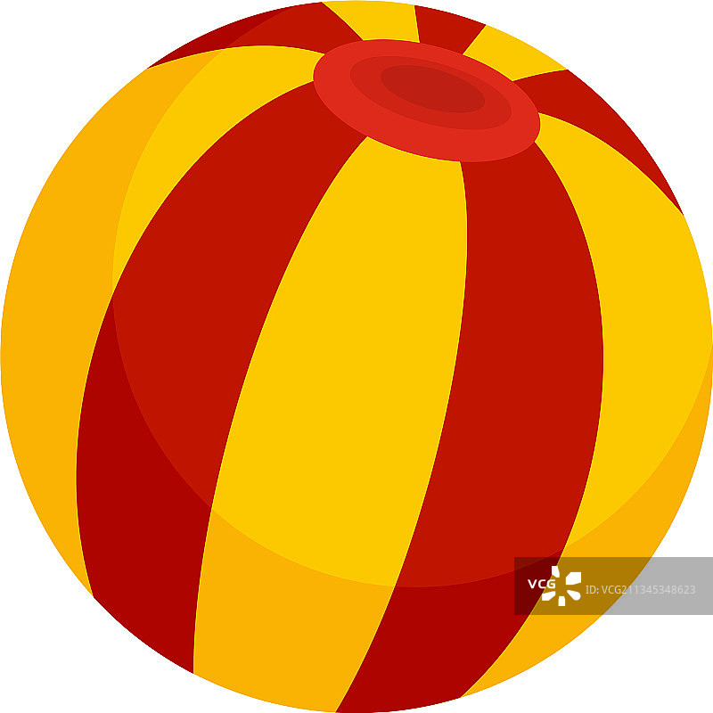 马戏团球体图标扁平设计图片素材