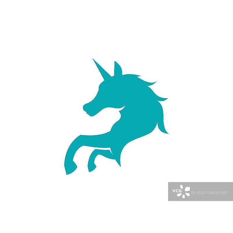 独角兽标志图标图片素材