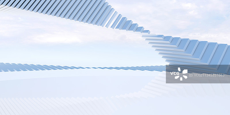 3D现代简洁砖墙空间背景图片素材