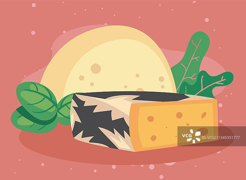 气味浓烈的洛克福奶酪图片素材