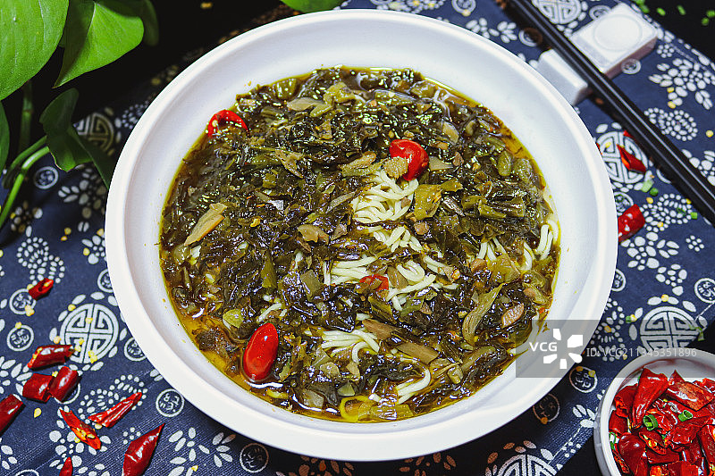 酸菜小面图片素材