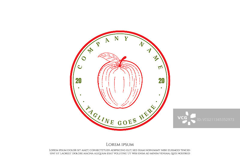 圆形复古苹果农场苹果酒产品图片素材