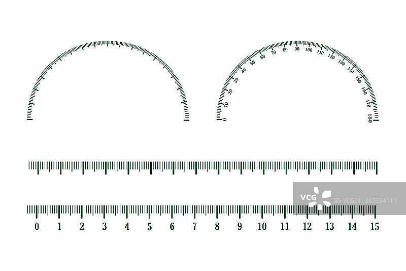 测量秤套装图片素材