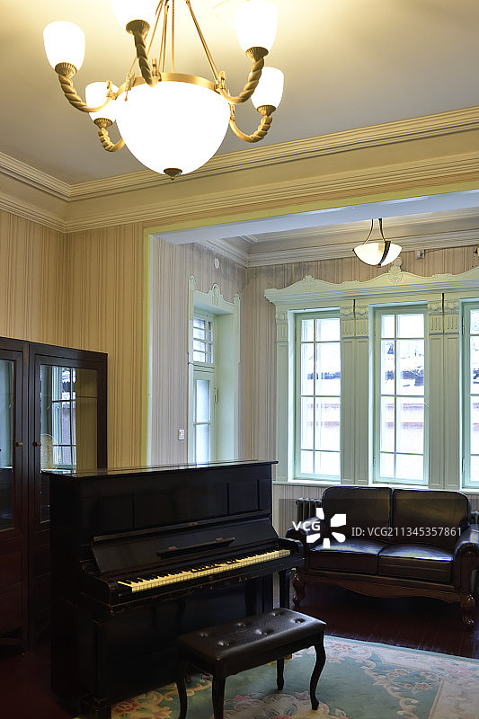 张氏帅府内景图片素材