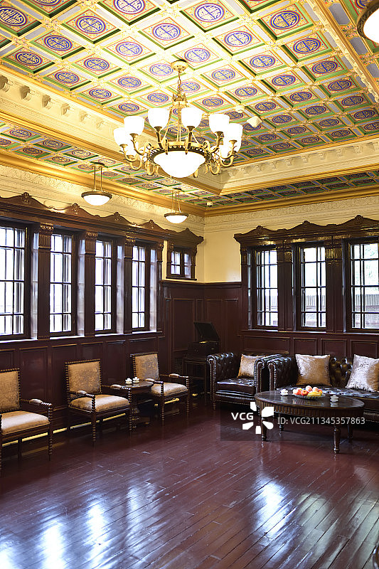 张氏帅府内景图片素材