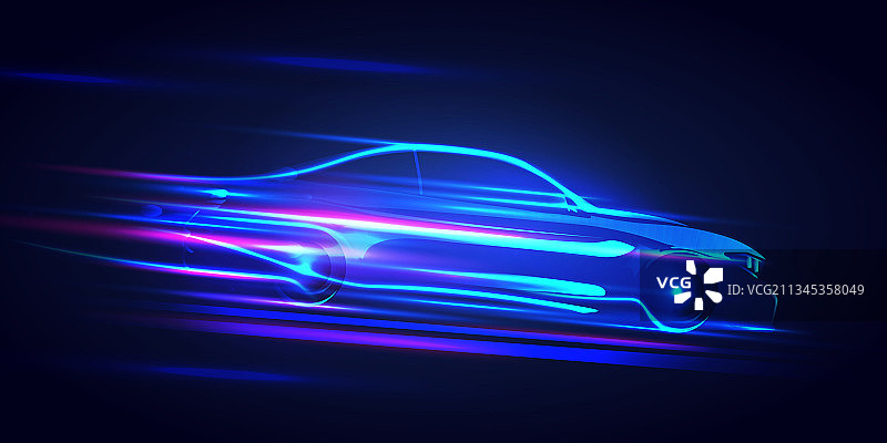 抽象速度赛车图片素材